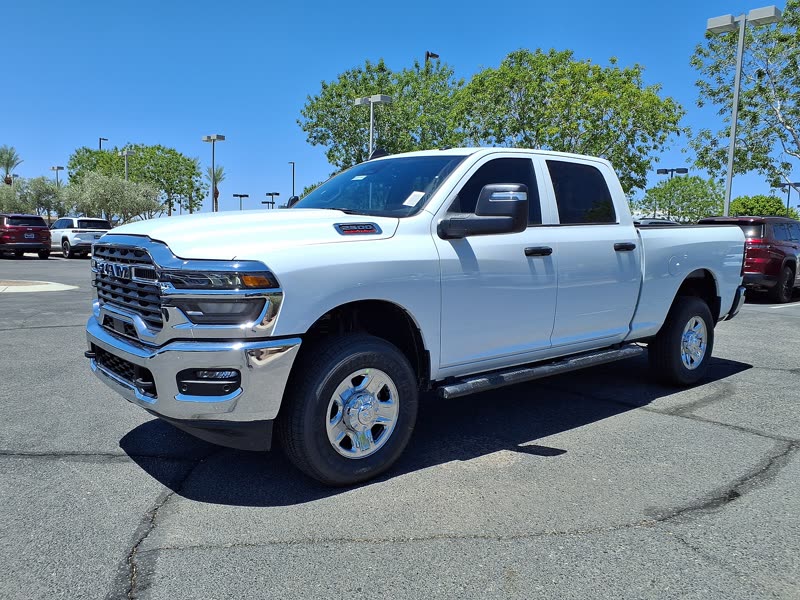 White Ram 2500 Tradesman work pickup truck